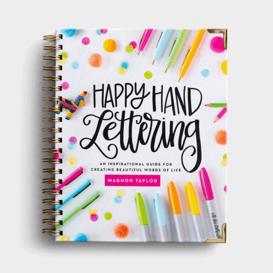 Happy Hand Lettering by Maghon Taylor - So & Sew Boutique