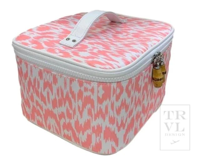 Head Case | Ikat Shell Pink Twill - So & Sew Boutique