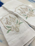 Hemmed Provence Linen Hand Towel - So & Sew Boutique