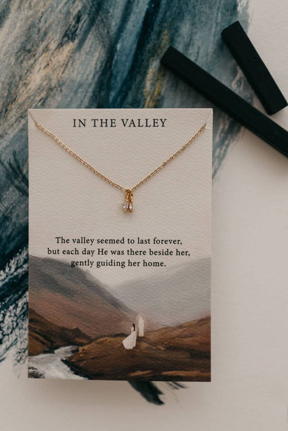 In the Valley | Christian Necklace Gift | Psalm 23:4 - So &amp; Sew Boutique