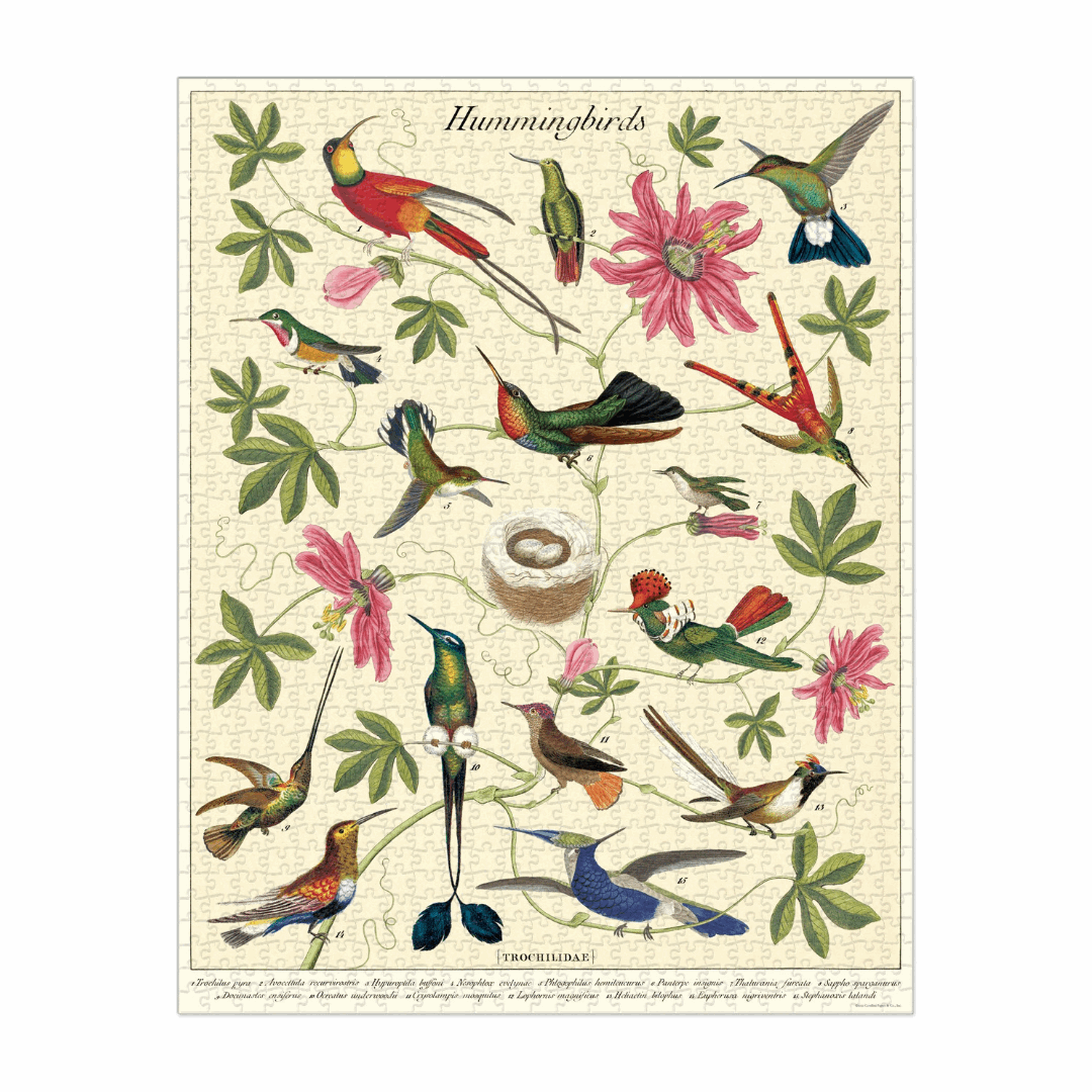 Jigsaw Puzzle| Hummingbirds | 1000 Piece - So &amp; Sew Boutique