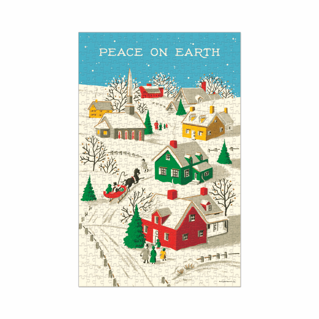 Jigsaw Puzzle | Peace on Earth | 500 Piece - So & Sew Boutique