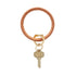 Leather Big O Key Ring | Basketweave Collection - So & Sew Boutique