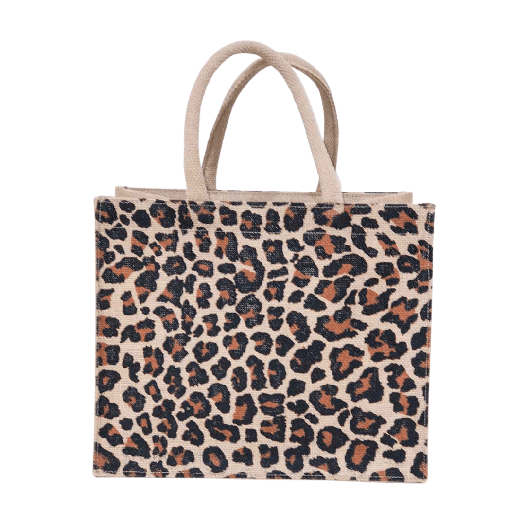 Leopard Gift Tote - So &amp; Sew Boutique