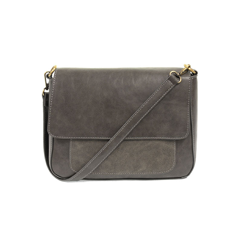 Lexie Convertible Shoulder Bag Sude Trim - So &amp; Sew Boutique