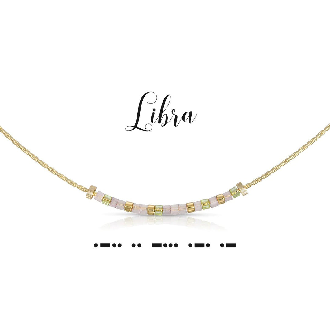 Libra | Morse Code Jewelry - So & Sew Boutique