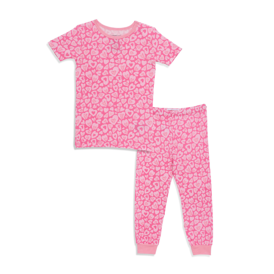 Magnetic 2pc Toddler PJ | Leophearts - So &amp; Sew Boutique