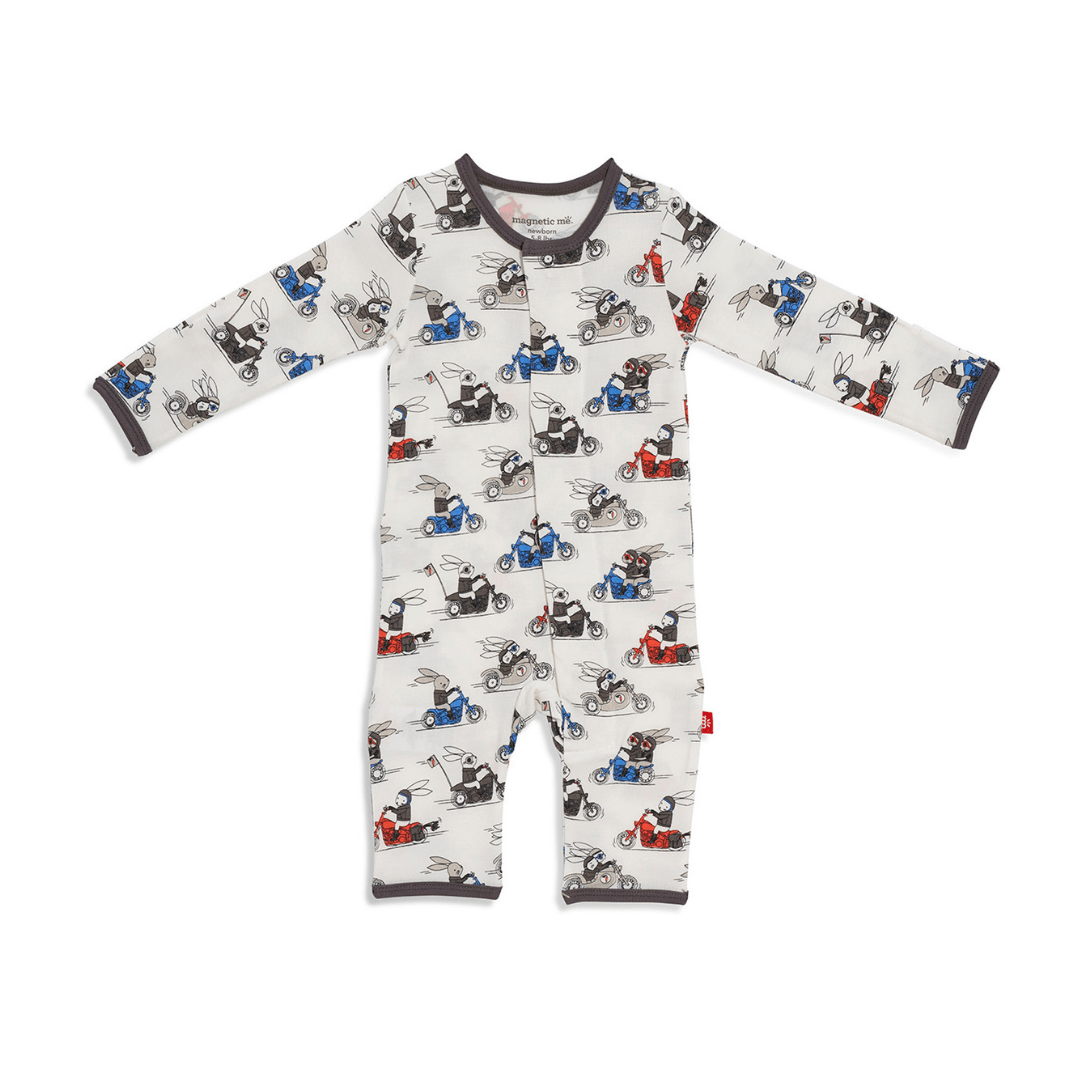 Magnetic Coverall | Hares on Hogs - So &amp; Sew Boutique