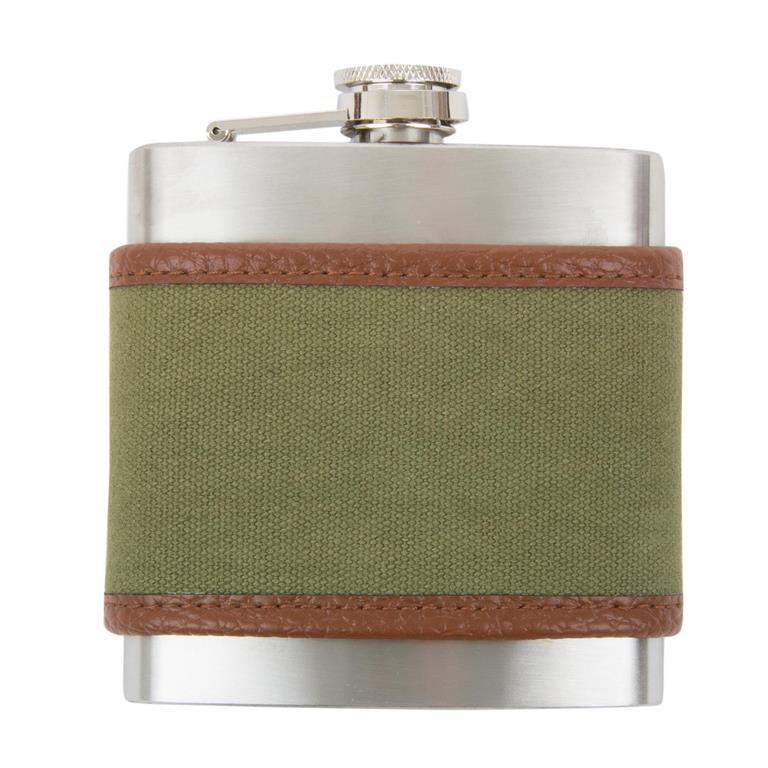 Mens Canvas Flask - So &amp; Sew Boutique