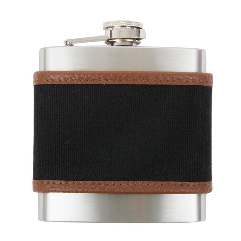 Mens Canvas Flask - So & Sew Boutique