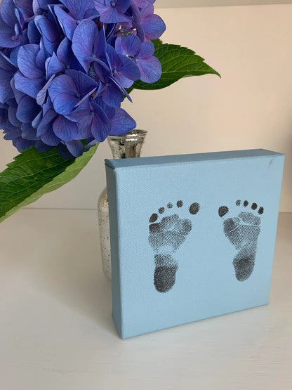Mess Free Footprint Gift Set -Blue - So &amp; Sew Boutique