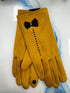 Microsuede Bow Texting Gloves - So & Sew Boutique
