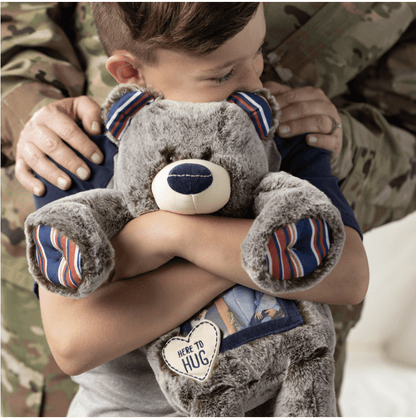 Military Here to Hug Bear - So &amp; Sew Boutique