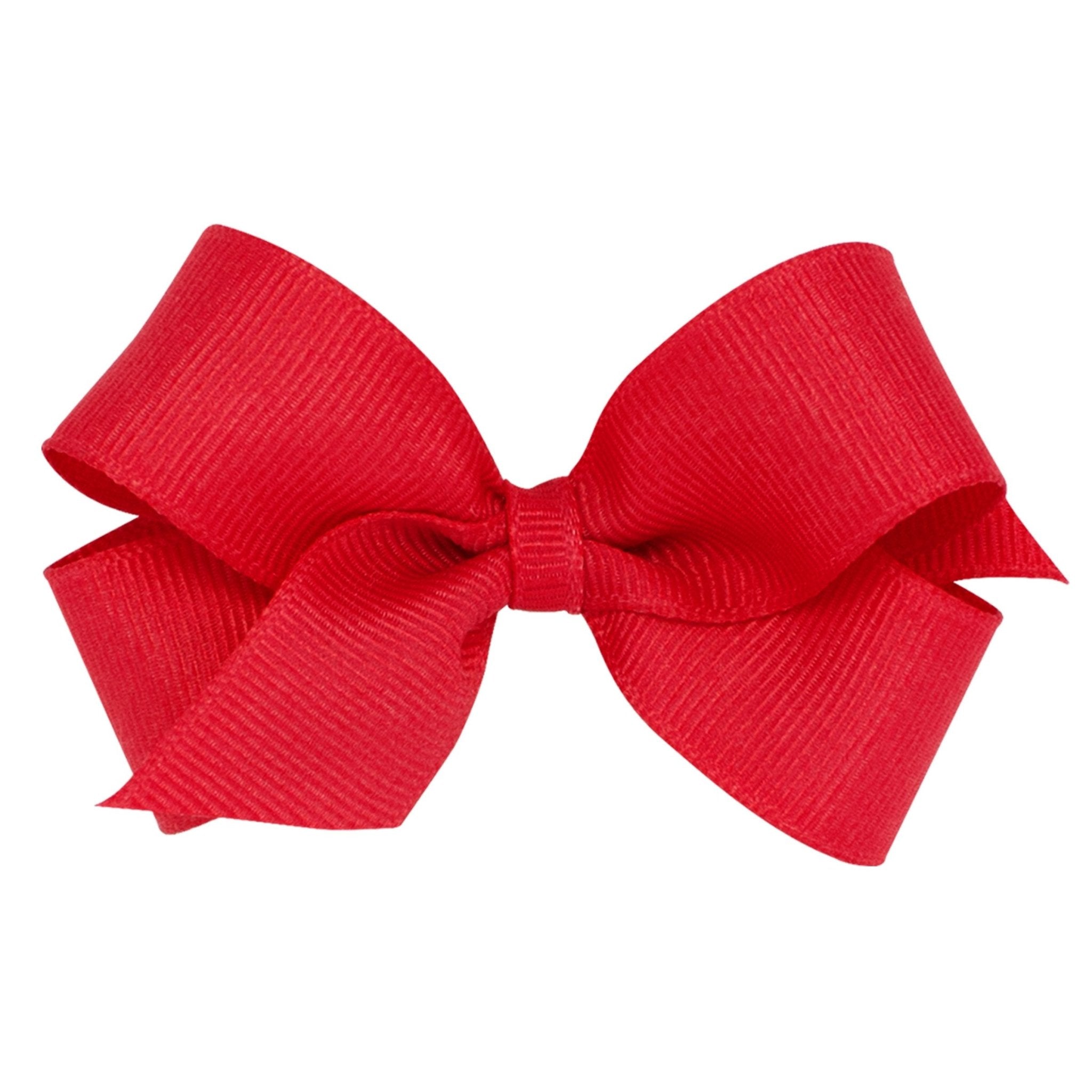 Mini Grosgrain Bow - Red - So & Sew Boutique