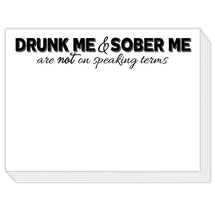 Mini Slab Pad - Drunk Me & Sober Me - So & Sew Boutique