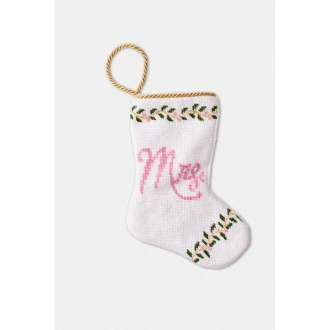 Mrs. Bauble Stocking - So &amp; Sew Boutique