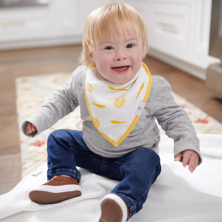 Muslin & Terry Cloth Bandana Bib - So & Sew Boutique