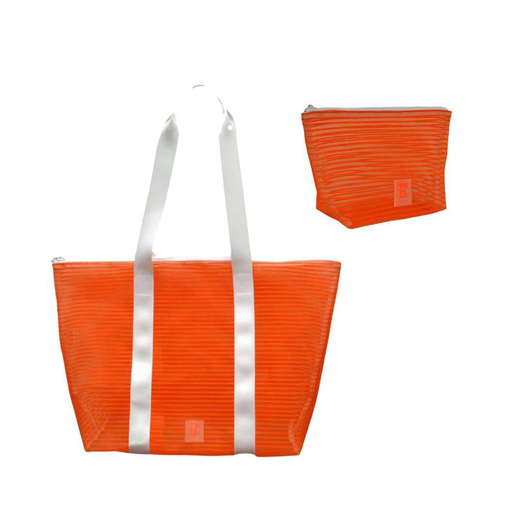 Neon Mesh Tote & Pouch Set - So & Sew Boutique