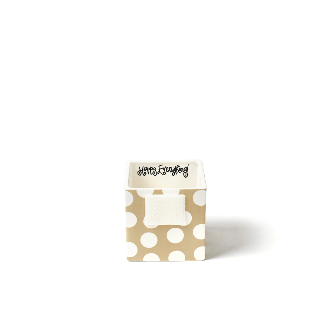 Neutral Dot Small Mini Nesting Cube - So &amp; Sew Boutique