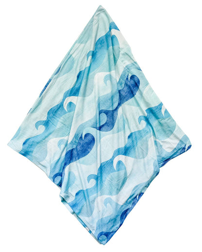 Ocean Wave Swaddle - So &amp; Sew Boutique