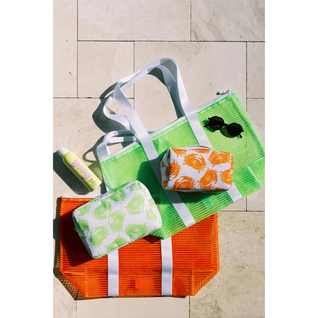 On Board Bag | Neon Orange Crabs - So &amp; Sew Boutique