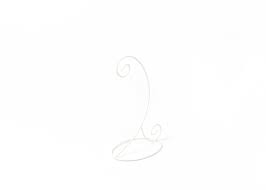 Ornament Stand White - So & Sew Boutique