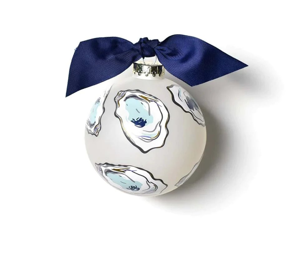 Oyster Glass Ornament - So &amp; Sew Boutique