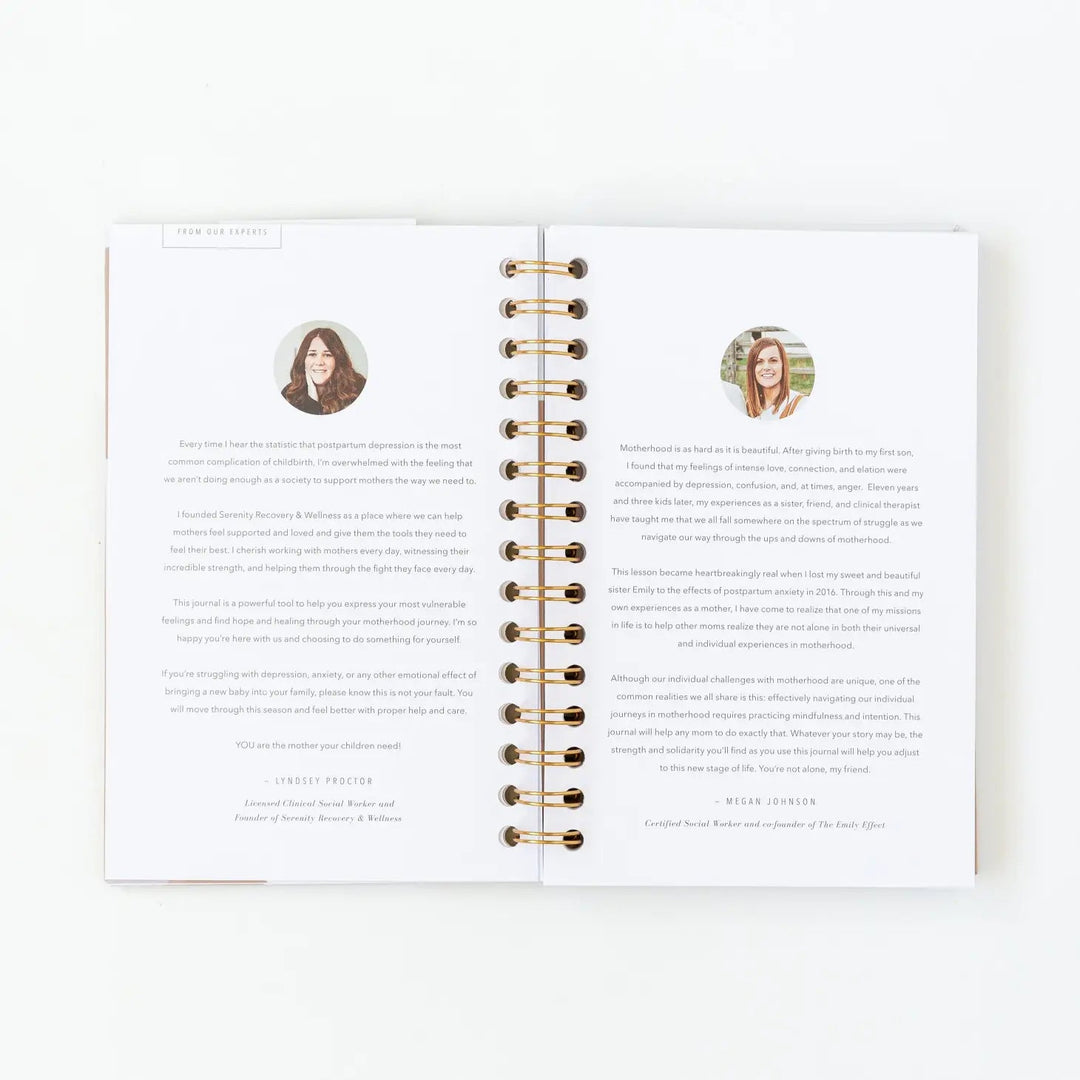 Postpartum Journal | Cashew - So & Sew Boutique