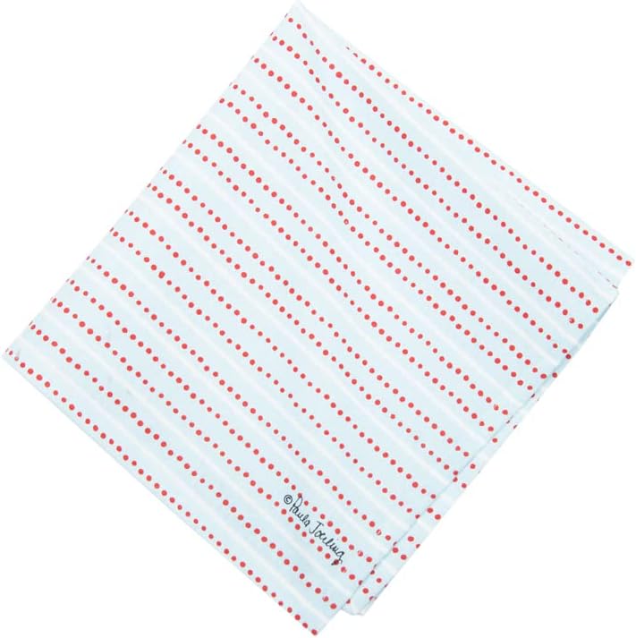 Red Dotted Stripes Napkin - So &amp; Sew Boutique