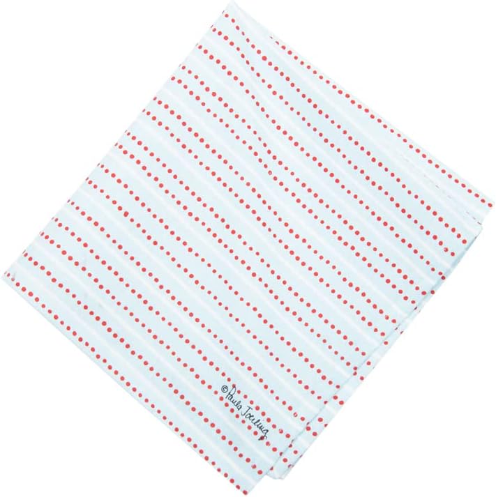 Red Dotted Stripes Napkin - So & Sew Boutique