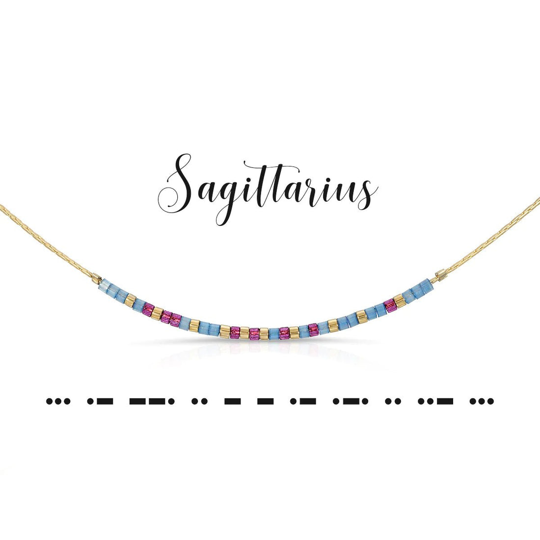 Sagittarius | Morse Code Jewelry - So &amp; Sew Boutique