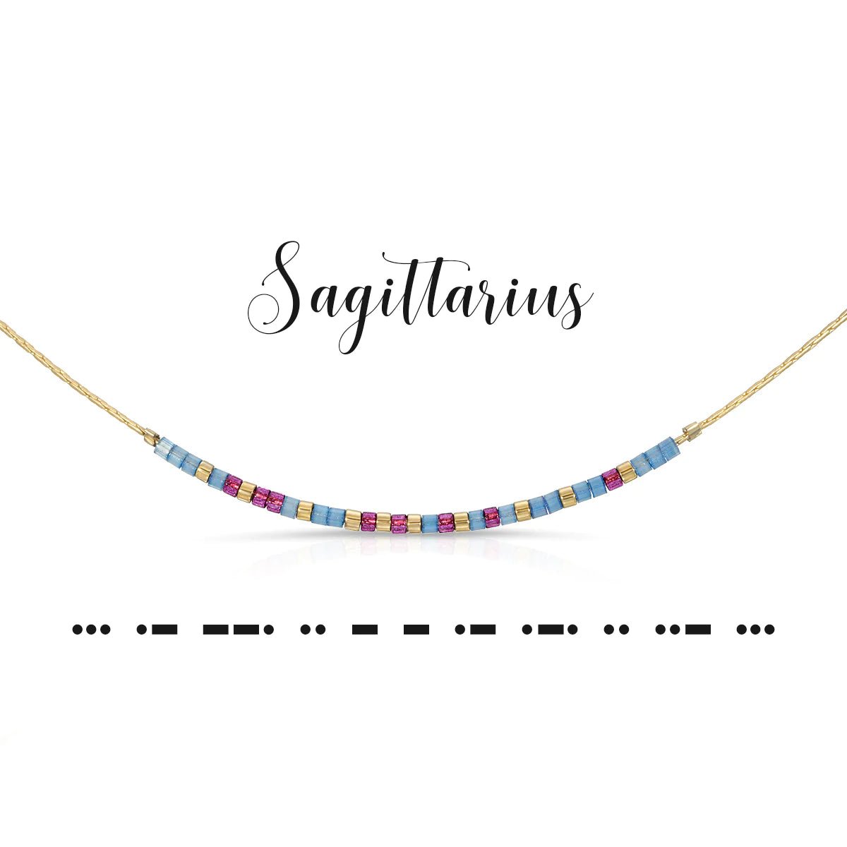 Sagittarius | Morse Code Jewelry - So &amp; Sew Boutique