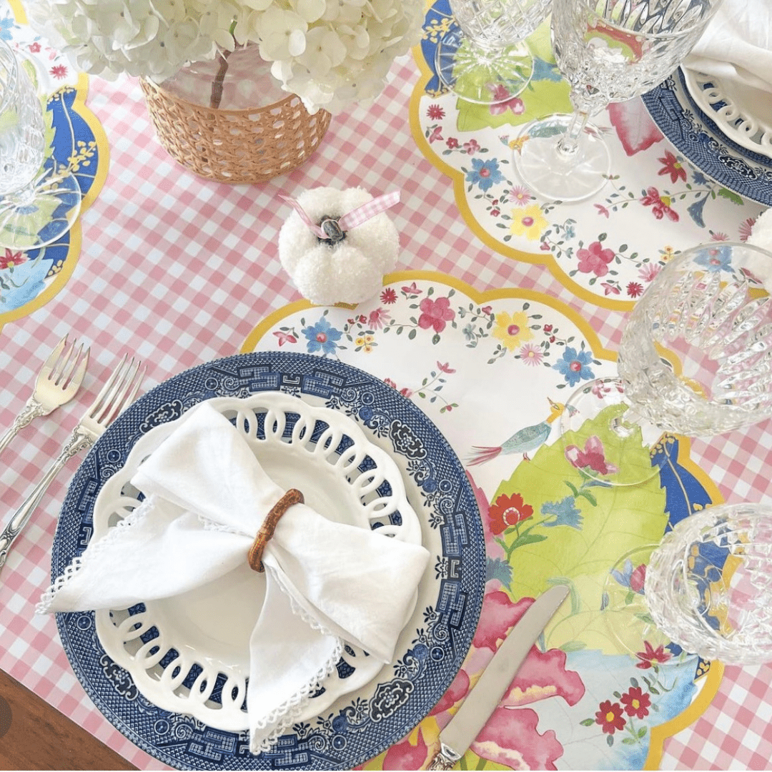 Scalloped Paper Placemats - So &amp; Sew Boutique