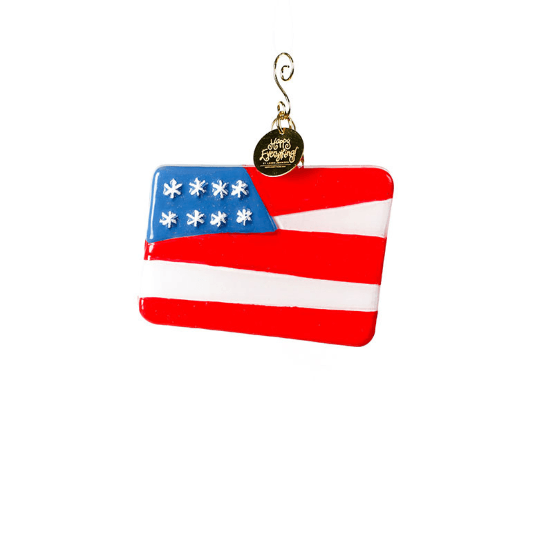 Shaped Ornament | Flag - So & Sew Boutique