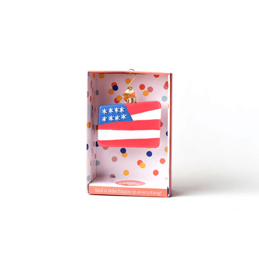 Shaped Ornament | Flag - So &amp; Sew Boutique