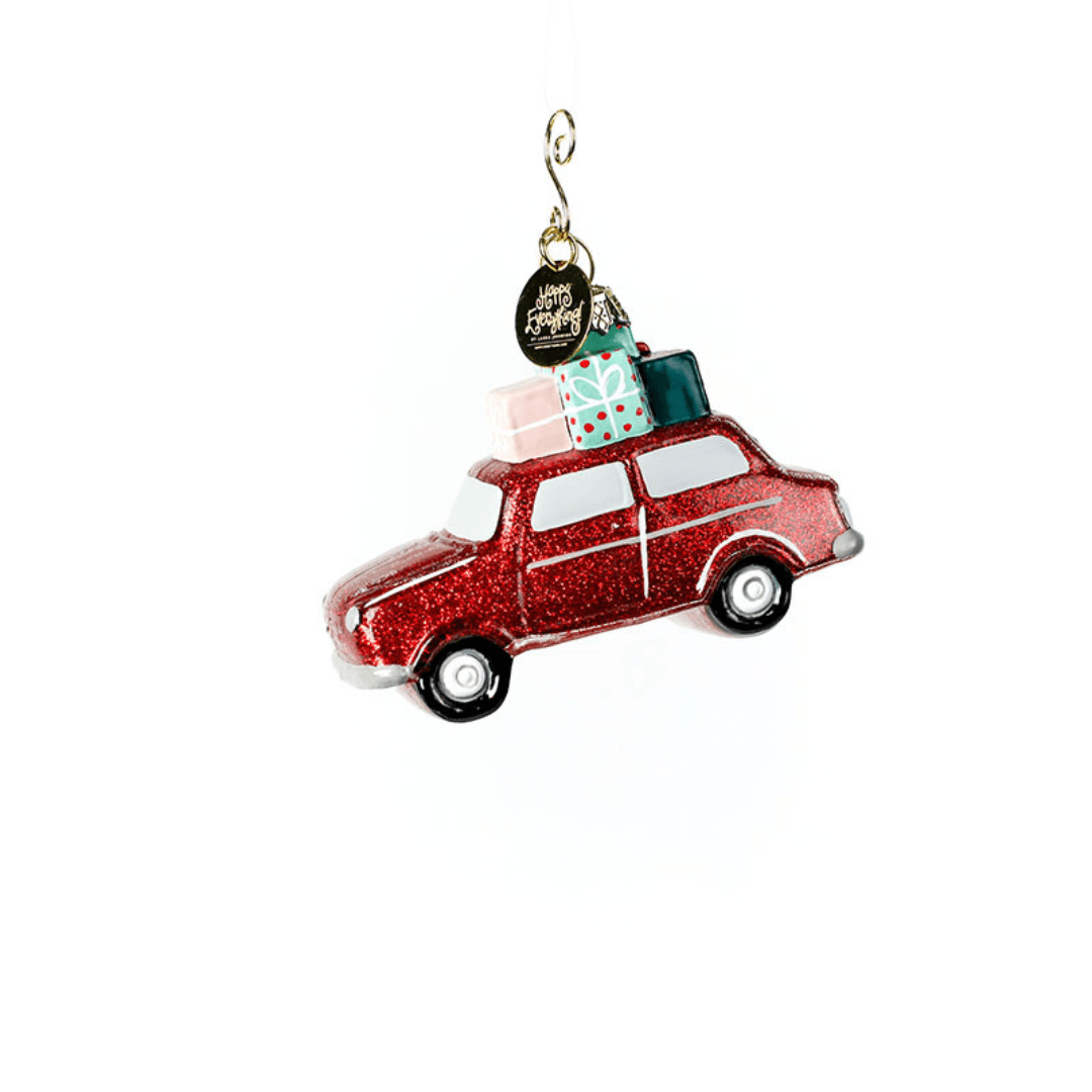 Shaped Ornament | Holiday Car - So & Sew Boutique