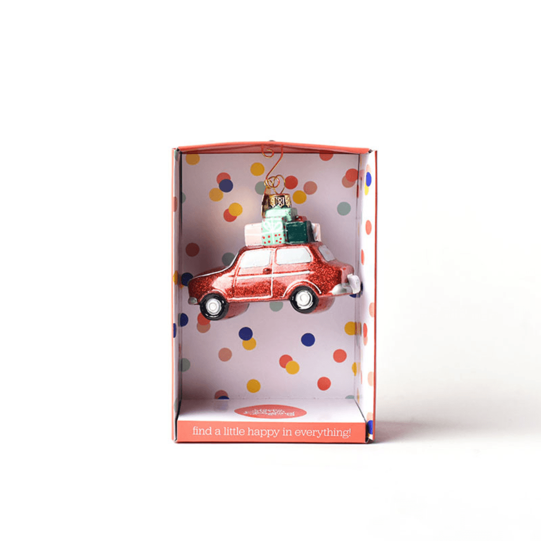 Shaped Ornament | Holiday Car - So & Sew Boutique