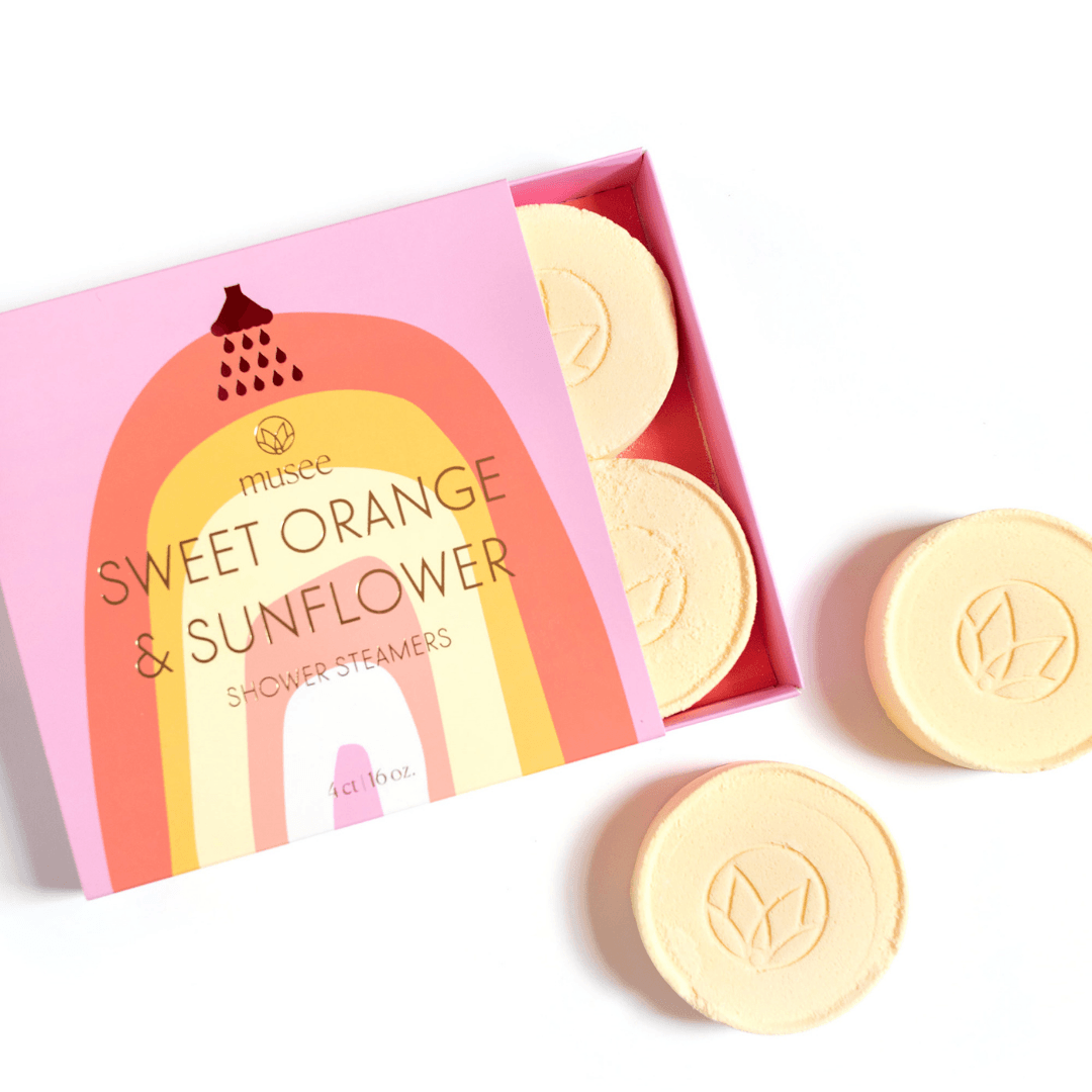 Shower Steamers | Sweet Orange & Sunflower - So & Sew Boutique