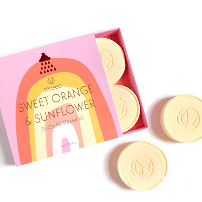 Shower Steamers | Sweet Orange &amp; Sunflower - So &amp; Sew Boutique