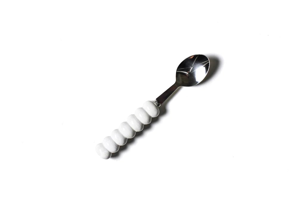 Signature Knob Serving Spoon White - So &amp; Sew Boutique