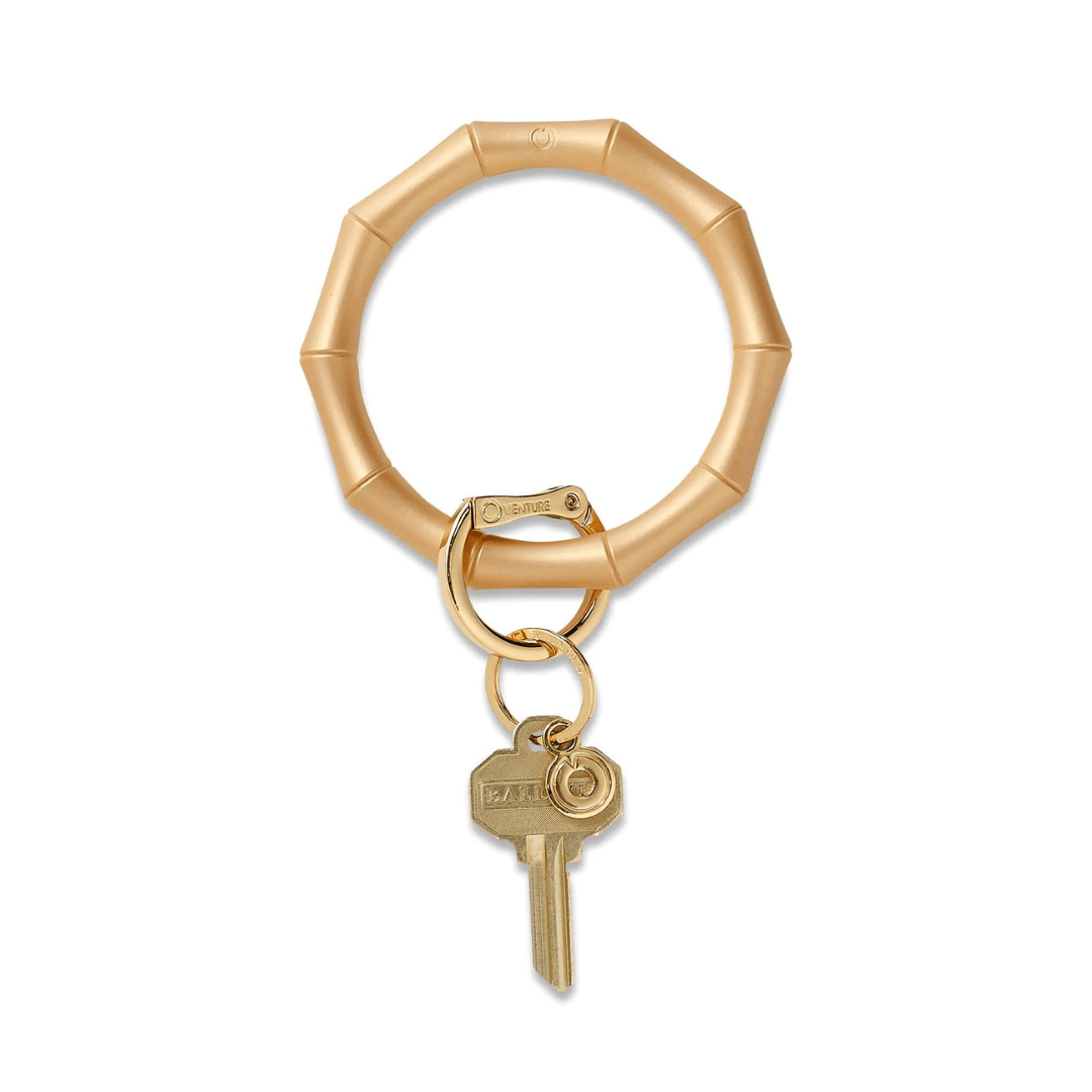 Silicone Big O Key Ring | Bamboo Collection - So & Sew Boutique