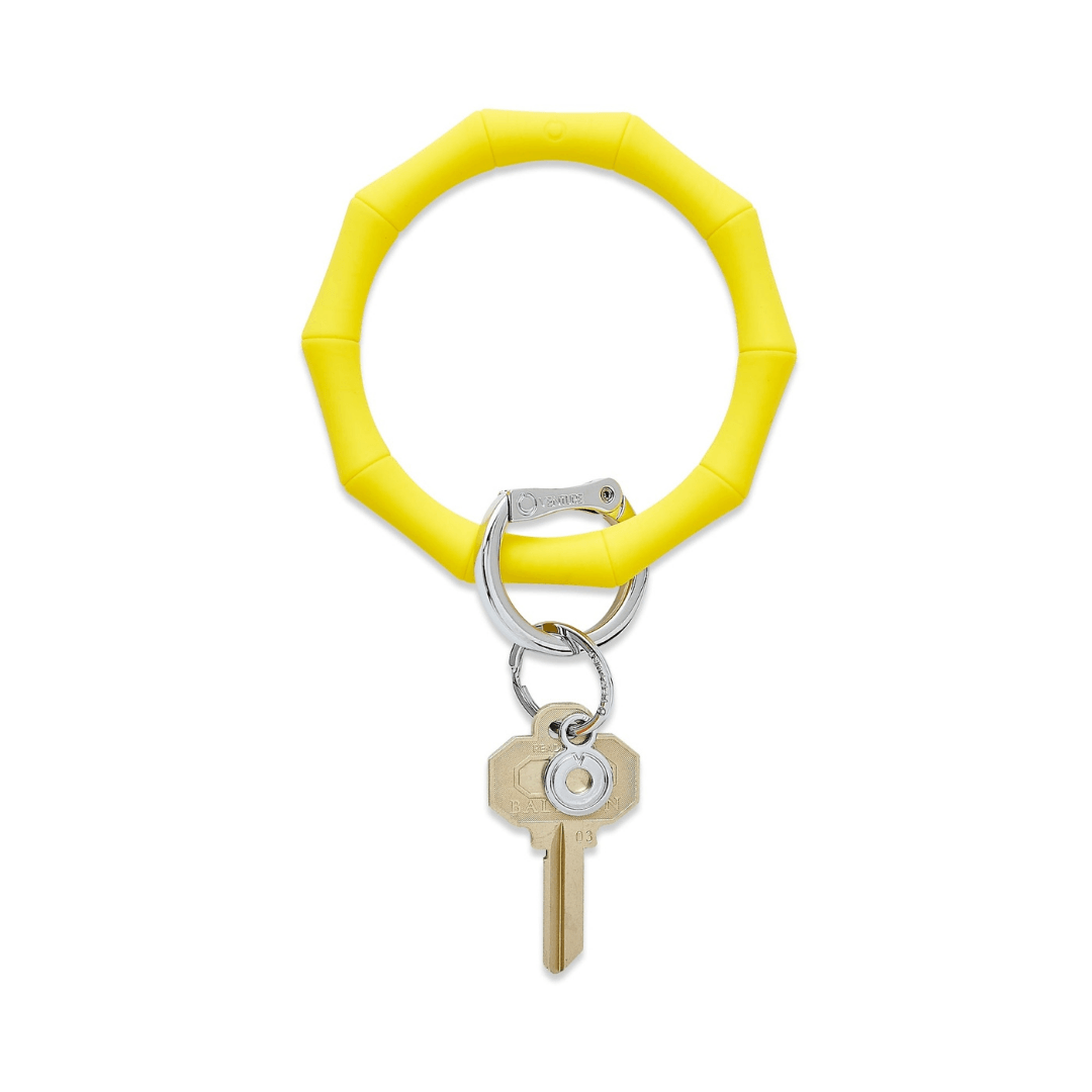 Silicone Big O Key Ring | Bamboo Collection - So & Sew Boutique