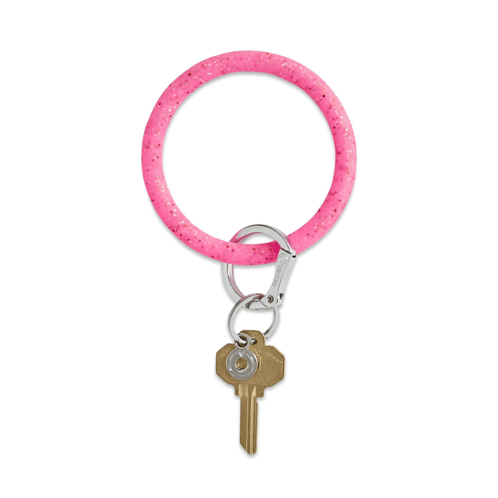 Silicone Big O Key Ring | Confetti Collection - So & Sew Boutique