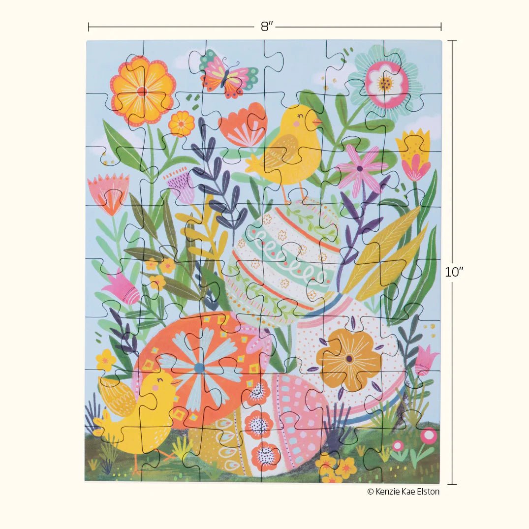 Snack Size Puzzles | Easter Garden | 48 Pieces - So &amp; Sew Boutique