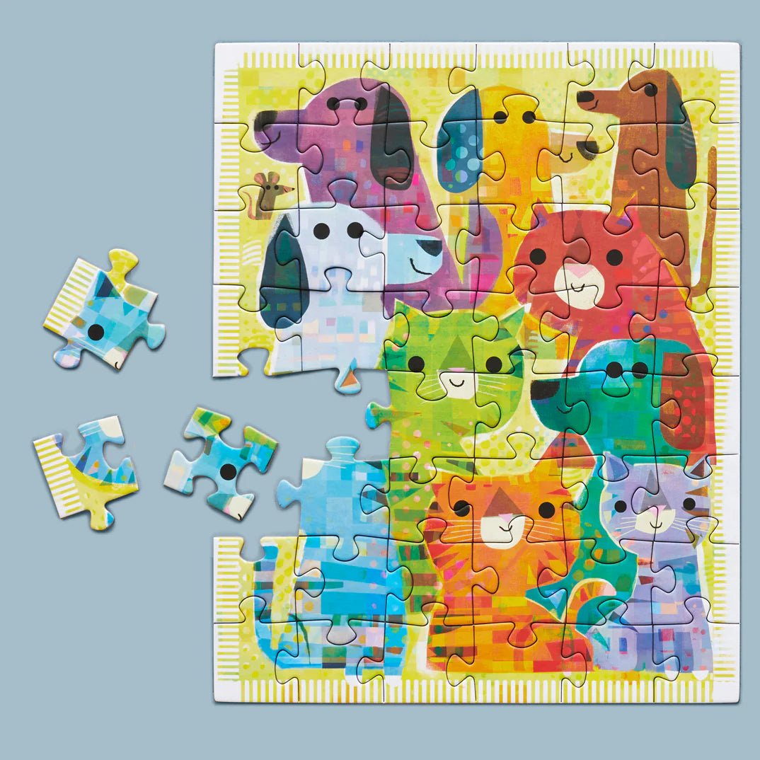 Snack Size Puzzles | Tats And Dods | 48 Pieces - So &amp; Sew Boutique