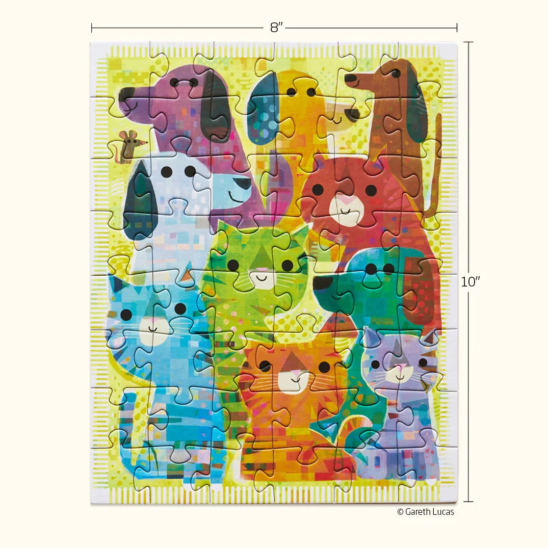Snack Size Puzzles | Tats And Dods | 48 Pieces - So &amp; Sew Boutique