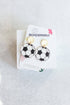 Soccer Acrylic Earrings - So & Sew Boutique