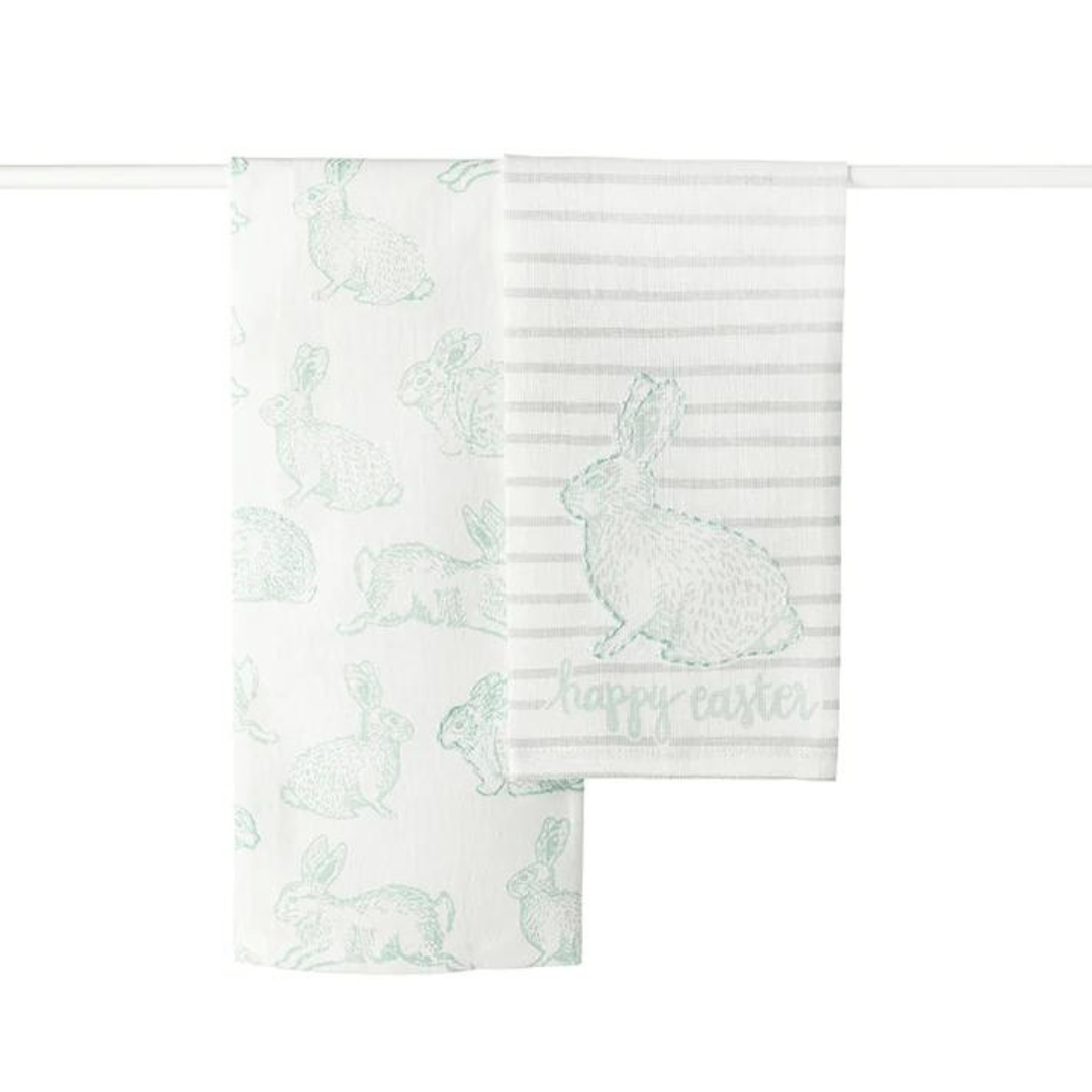 Speckled Rabbit Large Kitchen Towel - So & Sew Boutique