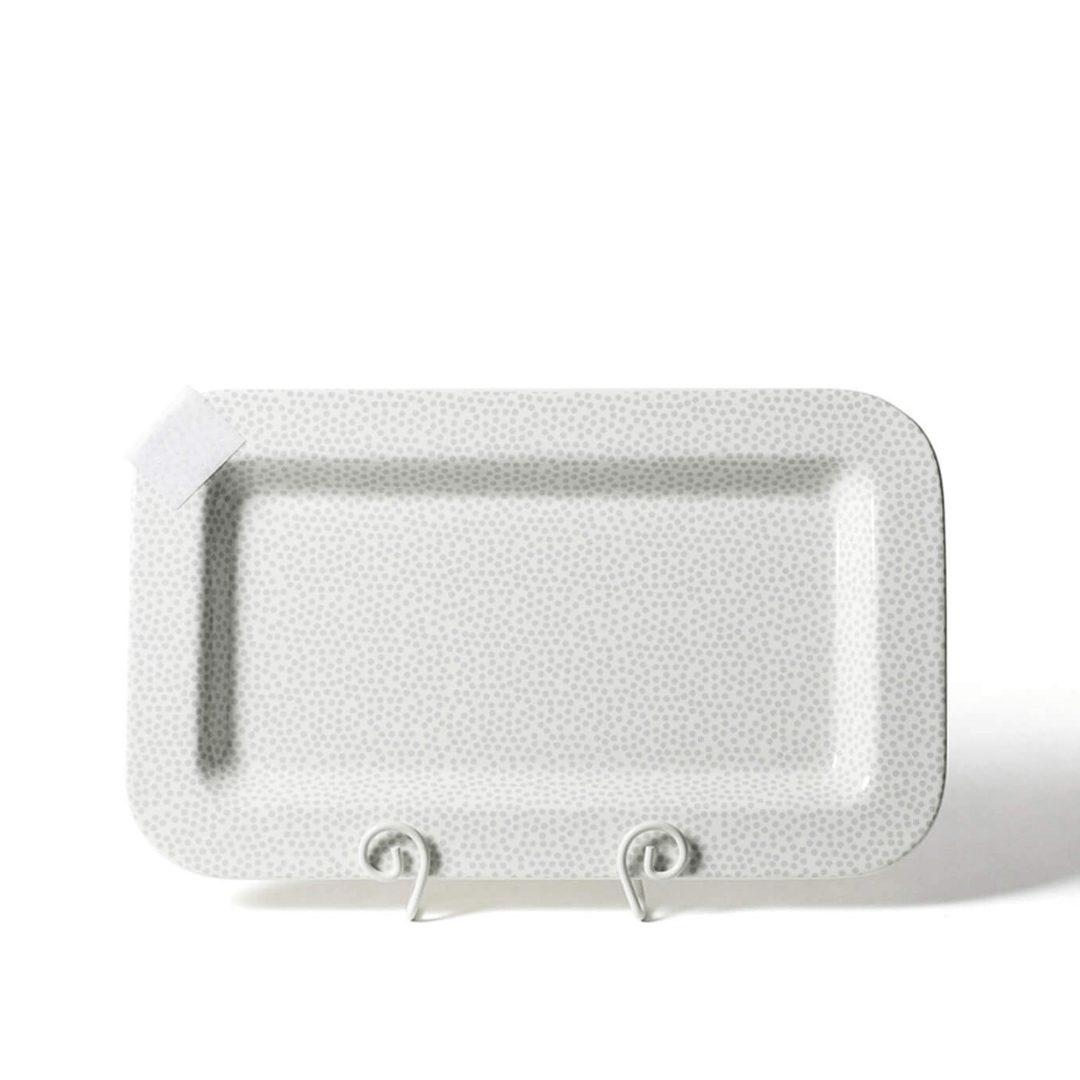Stone Small Dot Mini Entertaining Platter - So & Sew Boutique