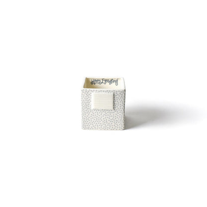 Stone Small Dot Mini Nesting Cube Small - So &amp; Sew Boutique